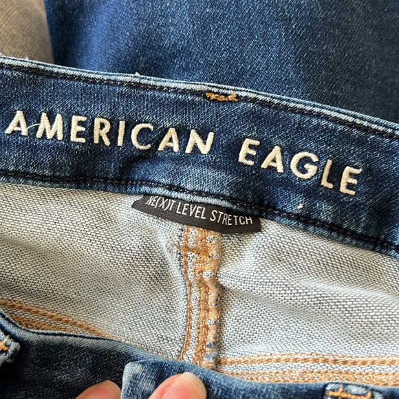 American Eagle Curvy High Rise Leggings Jeans - Picture 5 of 7